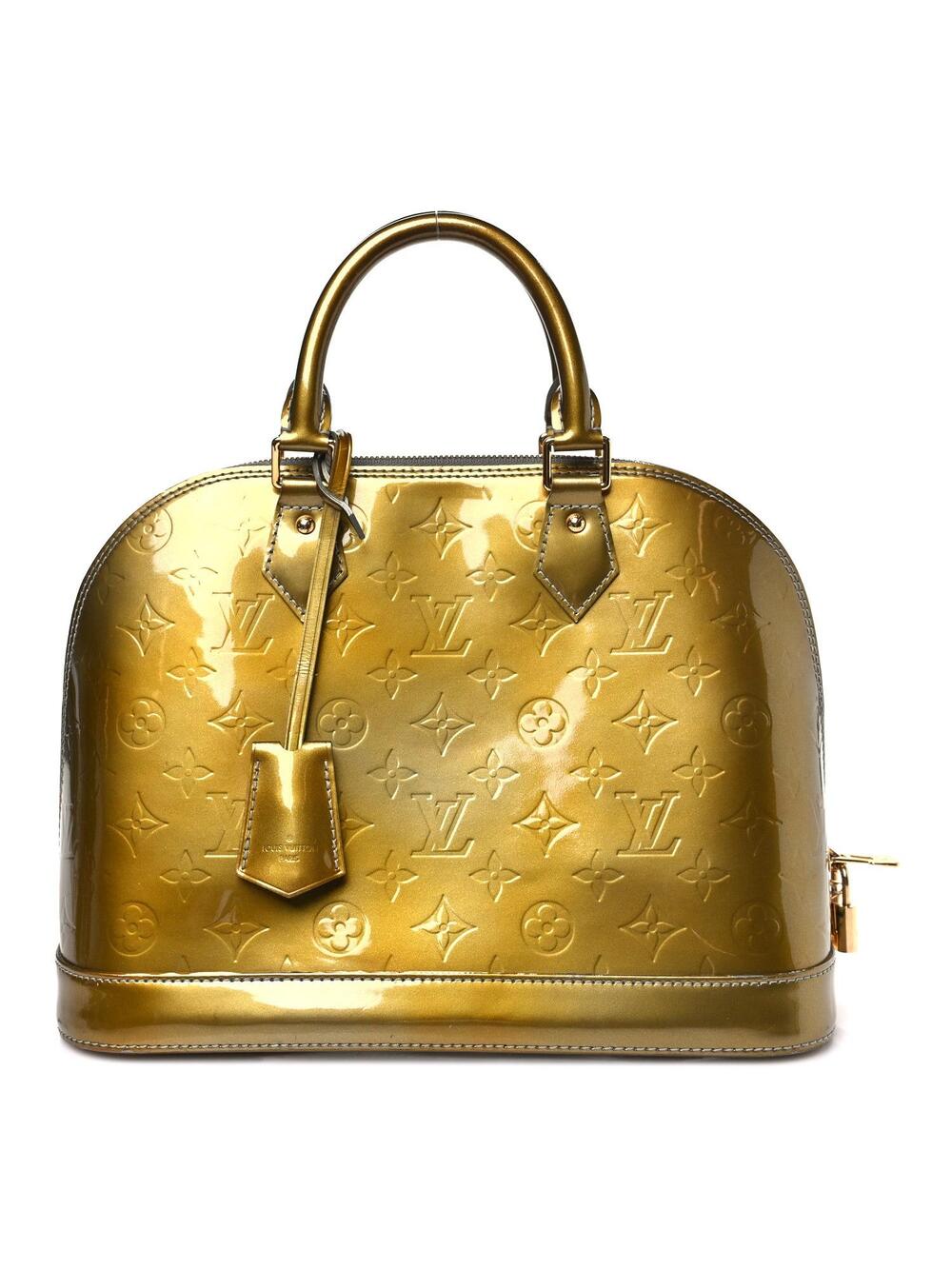 Louis Vuitton Vernis Alma Pm Givre #301771L75B